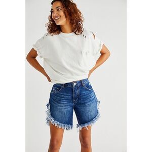 New Free People x One Teaspoon Frankies Cut Off Shorts Size 26